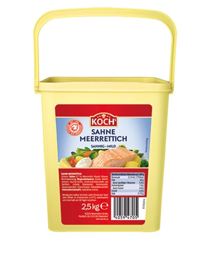 KOCHS Produkte Sahnemeerrettich 2-5kg-Eimer