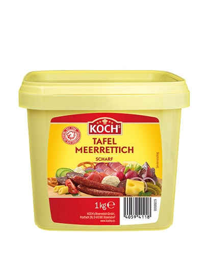 KOCHS Produkte Tafel-Meerrettich scharf 1kg-Eimer